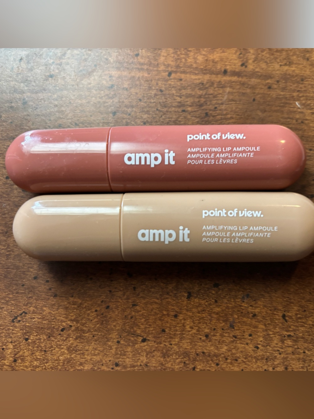 Point of View Amplifying Lip Ampoule - Nude & strawberry shortcake  (2-Pack)